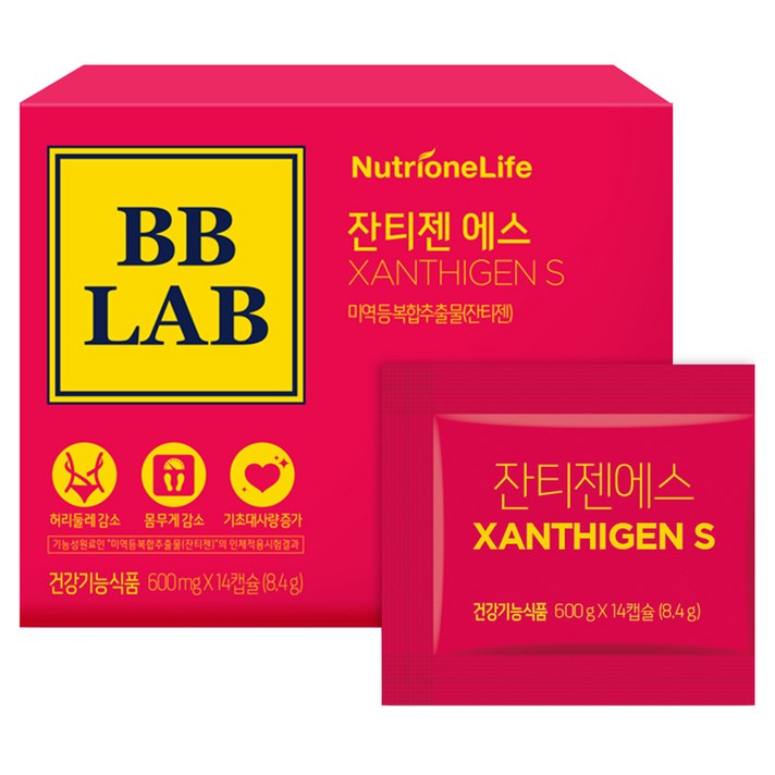 뉴트리원 비비랩 잔티젠 에스, 14정, 1개