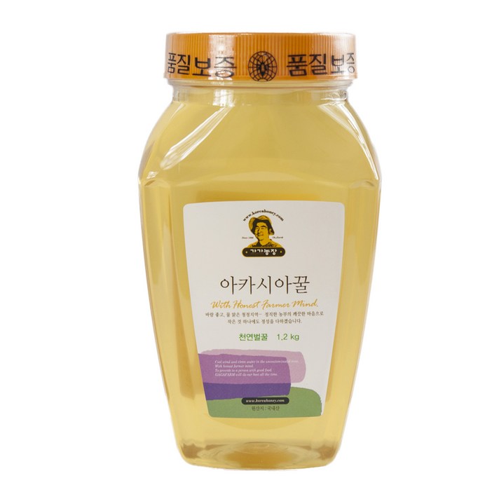 가가농장 천연 아카시아꿀, 1개