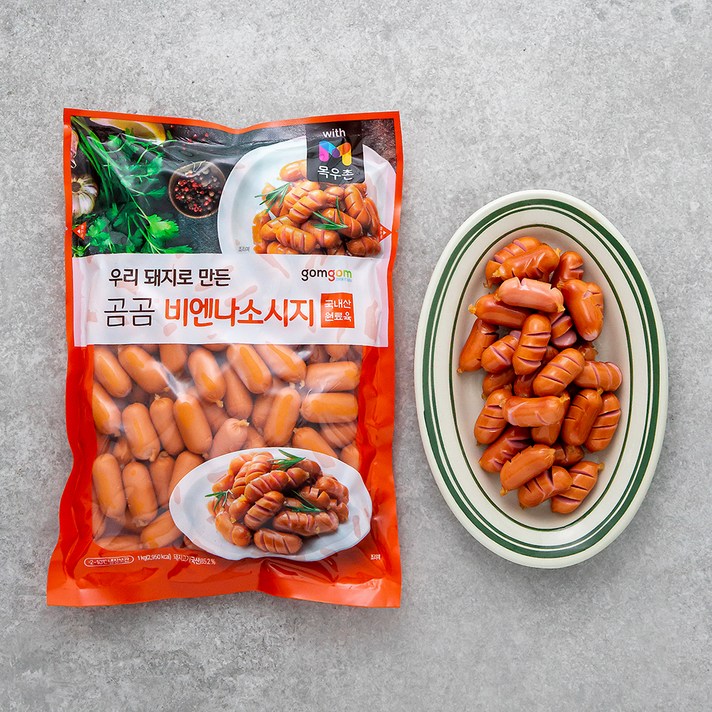 곰곰 비엔나 소시지, 1000g, 1개