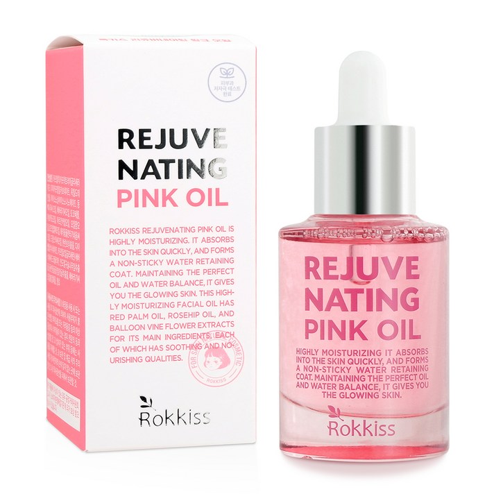 록키스 리쥬버네이팅 핑크 오일, 30ml, 1개