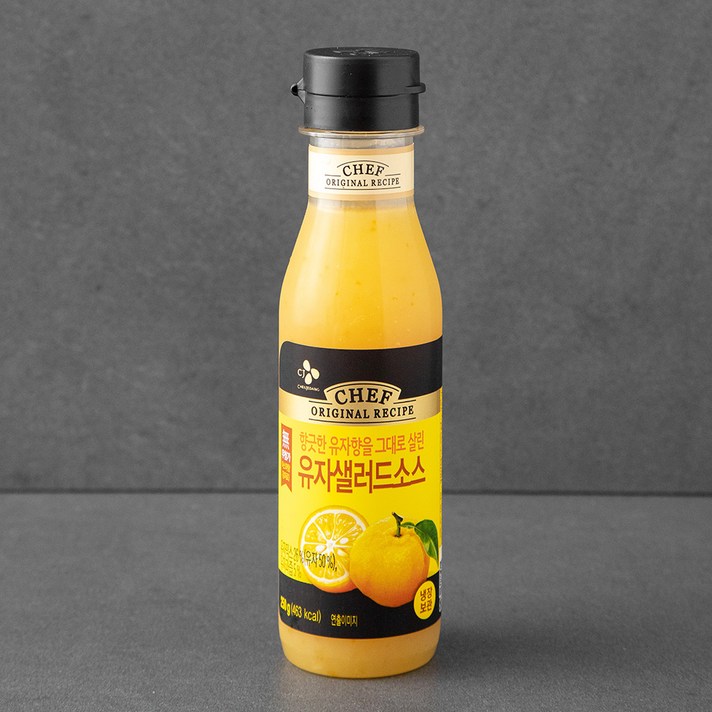 CJ제일제당 유자샐러드소스, 250g, 1개