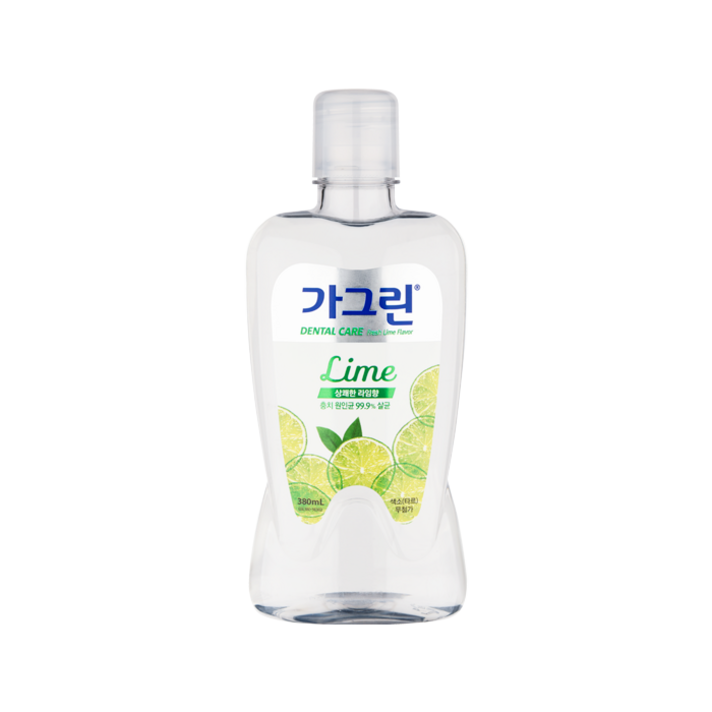가그린 후레쉬 라임 구강세정제, 380ml, 1개