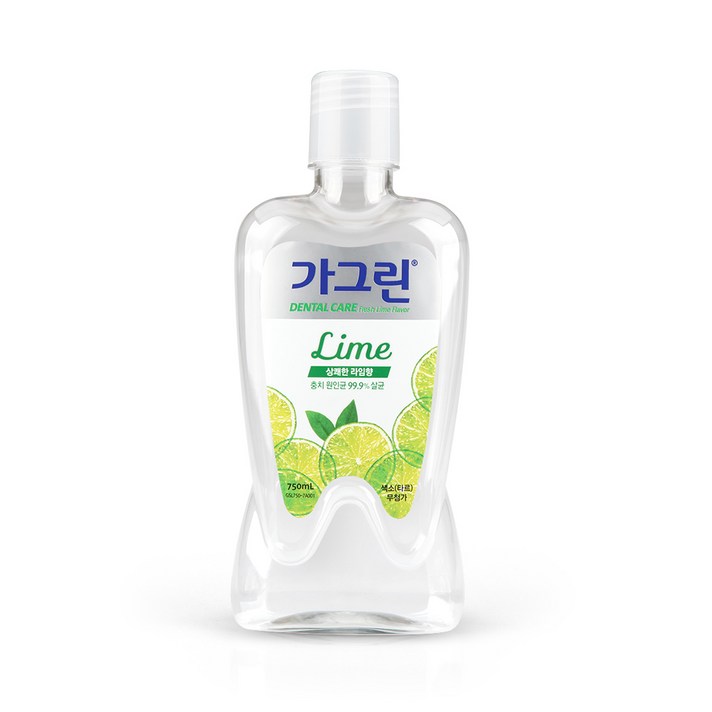 가그린 후레쉬 라임 구강세정제, 750ml, 1개