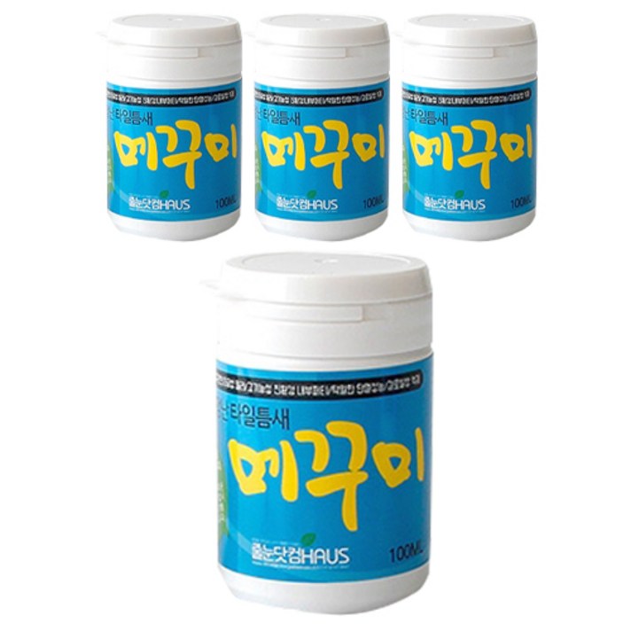 줄눈닷컴 타일틈새 메꾸미 100g, 4개