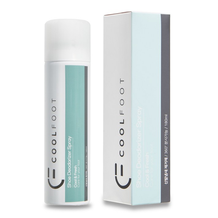 쿨풋 신발 냄새 제거 탈취제, 180ml, 1개