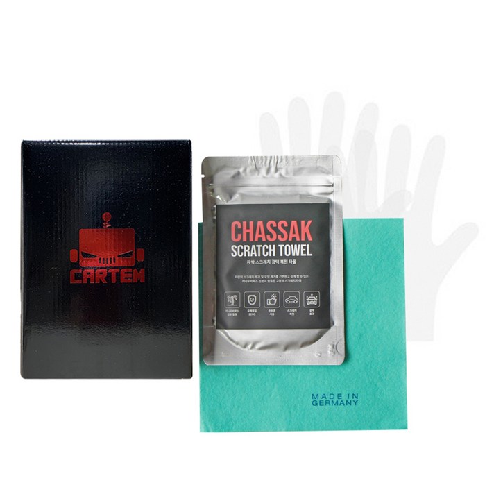 카템 차싹 스크래치 타올 Ver.2 Upgrade, 60g, 1세트