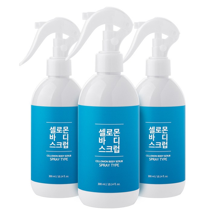 셀로몬 바디스크럽 코튼향, 3개, 300ml