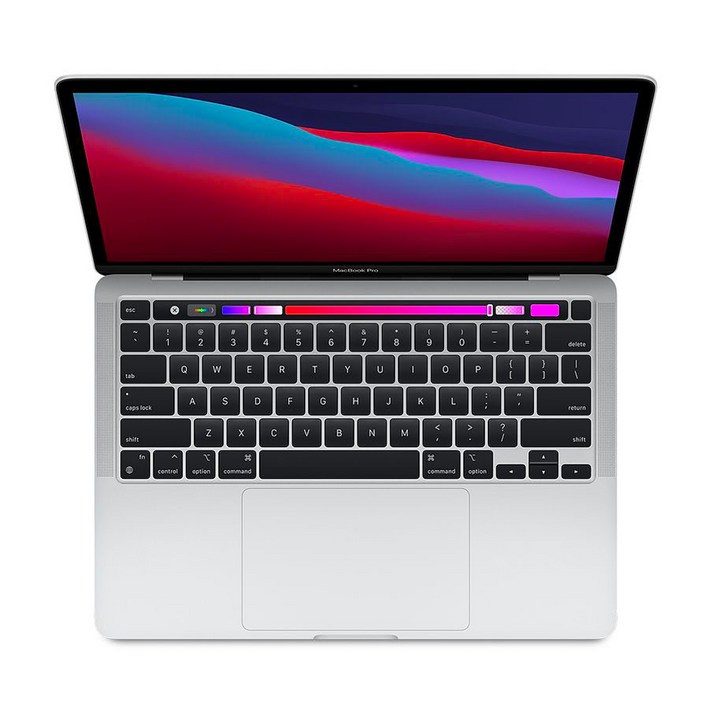 Apple 2020 맥북 프로 13, 실버, M1, 256GB, 8GB, MAC OS, MYDA2KH/A