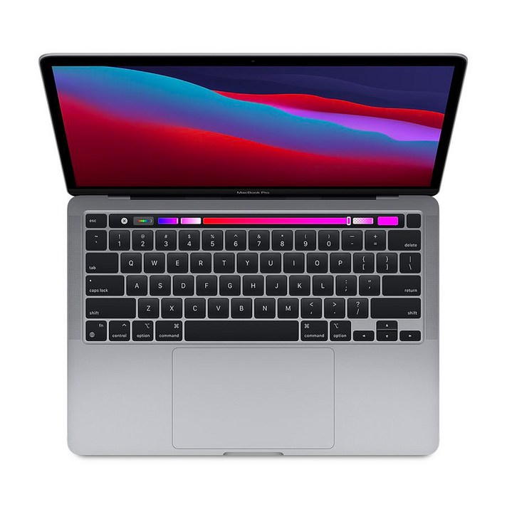 Apple 2020 맥북 프로 13, 스페이스 그레이, M1, 256GB, 8GB, MAC OS, MYD82KH/A