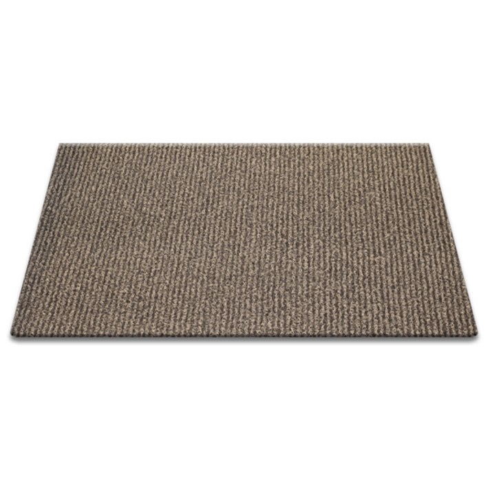 순수 코일 현관매트 120 x 90 cm 두께 12mm, 베이지 + 브라운, 1개
