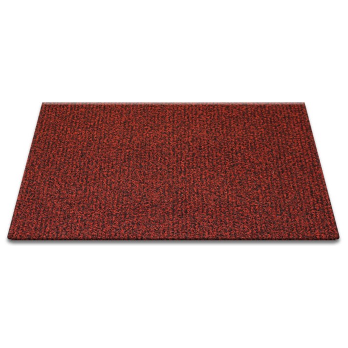 순수 코일 현관매트 100 x 120 cm 두께 20mm, 레드 + 블랙, 1개