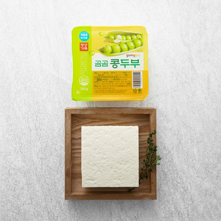 곰곰 정성가득 콩두부, 550g, 1팩