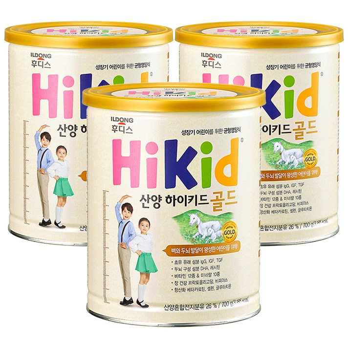 일동후디스 산양 하이키드 골드, 700g, 3캔