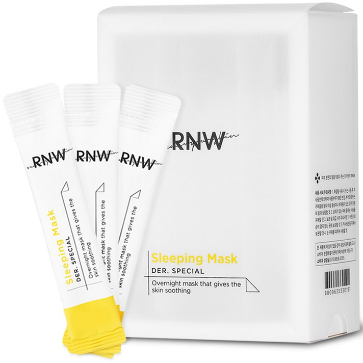 RNW 더 스페셜 슬리핑 마스크 팩, 4ml, 21개