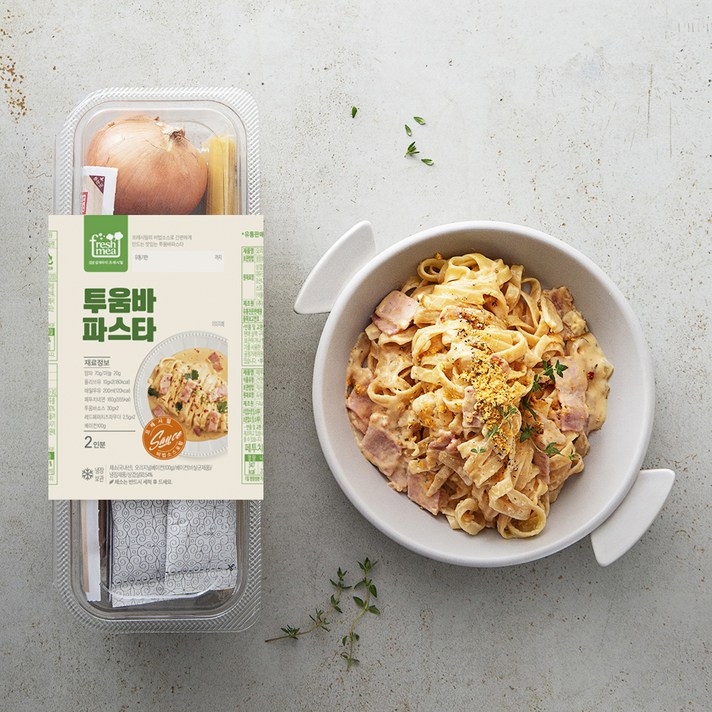 프레시밀 투움바파스타, 630g, 1팩