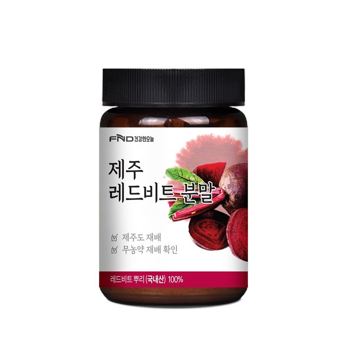 건강한오늘 제주 레드비트 분말, 100g, 1개