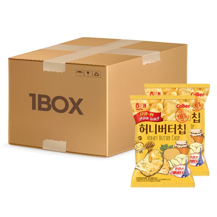 해태제과 허니버터칩, 120g, 10개