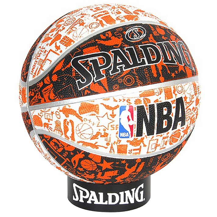스팔딩 NBA 그래피티 농구공, 73-722Z