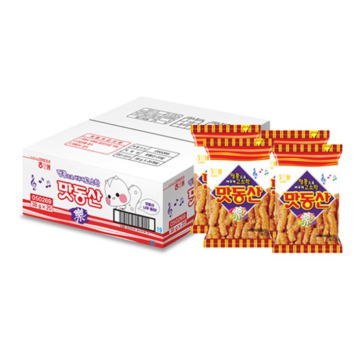맛동산 과자, 38g, 20개