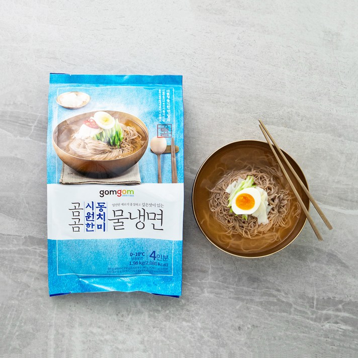 곰곰 시원한 동치미 냉면 4인분, 1980g, 1개
