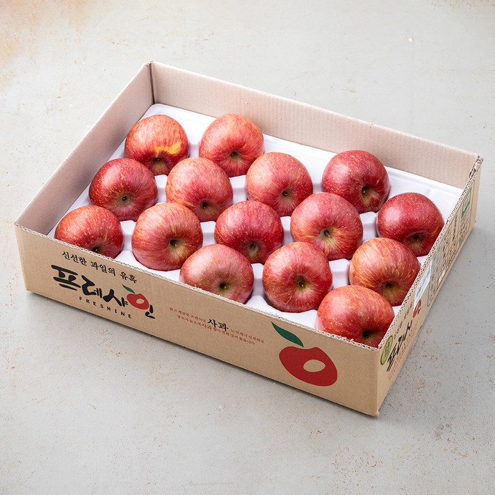 프레샤인 GAP 인증 CA저장 당도선별 사과, 5kg(12~15입), 1박스