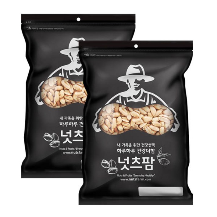 넛츠팜 튀김땅콩, 800g, 2개
