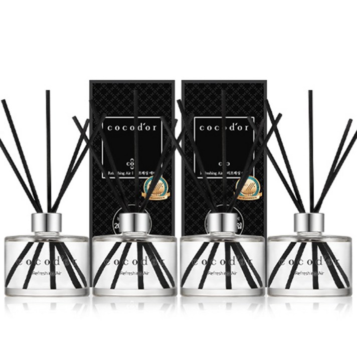 코코도르 뉴 디퓨저 200ml x 4p, 리프레싱에어