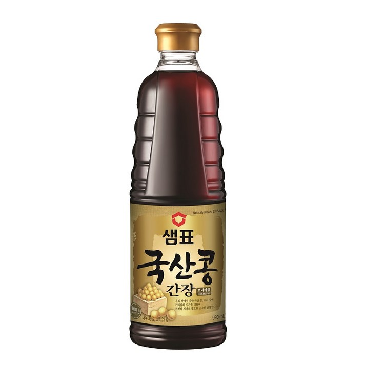샘표 국산콩 양조간장, 930ml, 1개