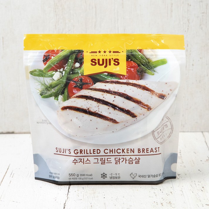 수지스 그릴드 닭가슴살, 550g, 1개