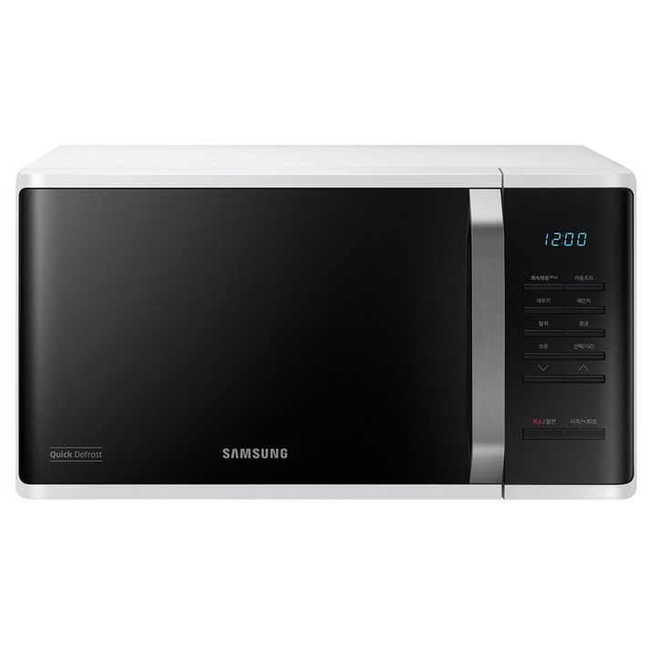 삼성전자 세라믹 전자레인지 버튼식 23L, MS23K3523AW