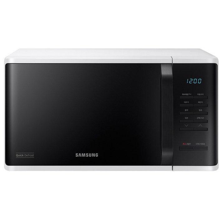 삼성전자 세라믹 전자레인지 화이트 23L 버튼식, MS23K3513AW