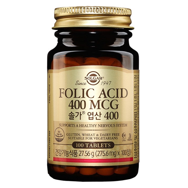 솔가 엽산 400, 100개입, 1개