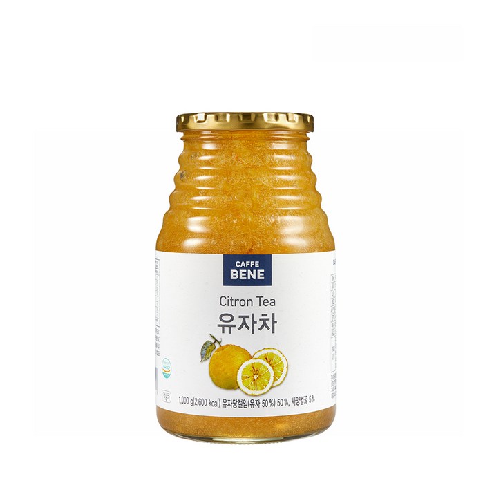 카페베네 유자차, 1kg, 1개