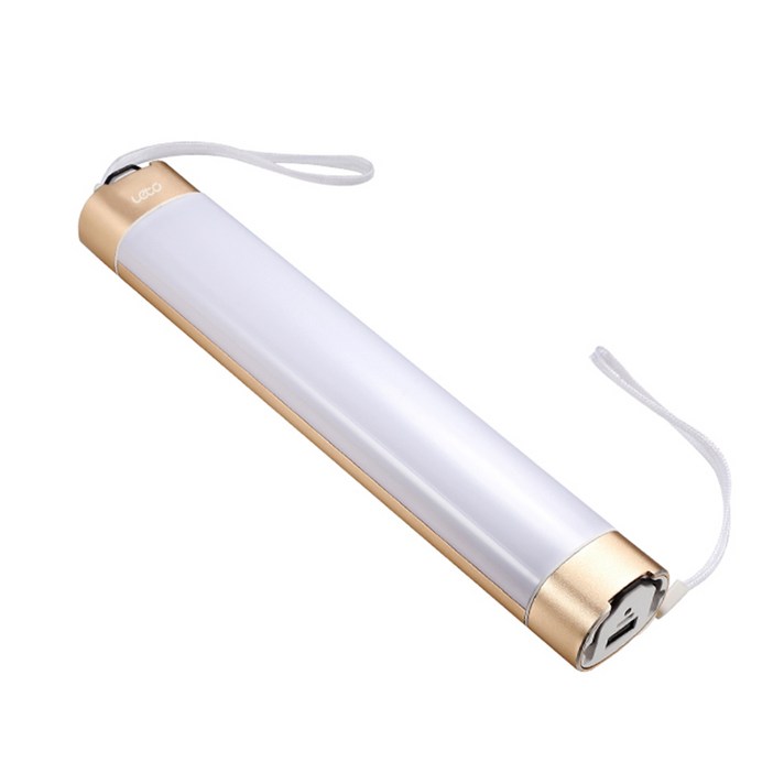 레토 충전식 다용도 LED 랜턴 LPL-01, 골드, 1개