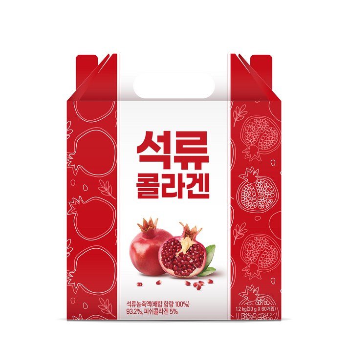 비타할로 석류 콜라겐 젤리 스틱, 20g, 60개입