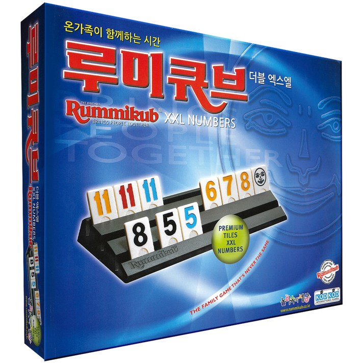 코리아보드게임즈 루미큐브 더블 엑스엘, 혼합 색상