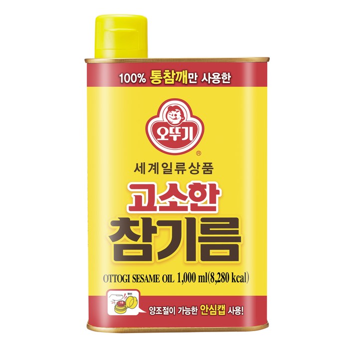 오뚜기 참기름, 1000ml, 단품