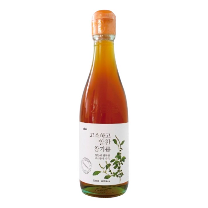 고소하고 알찬 참기름, 300ml, 1개