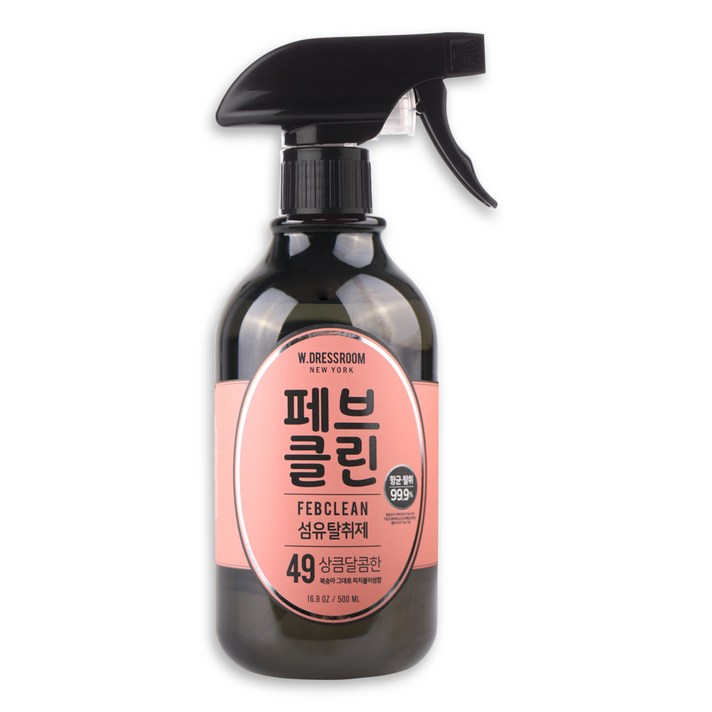 더블유드레스룸 페브클린 섬유탈취제 No 49 피치블러썸, 500ml, 1개