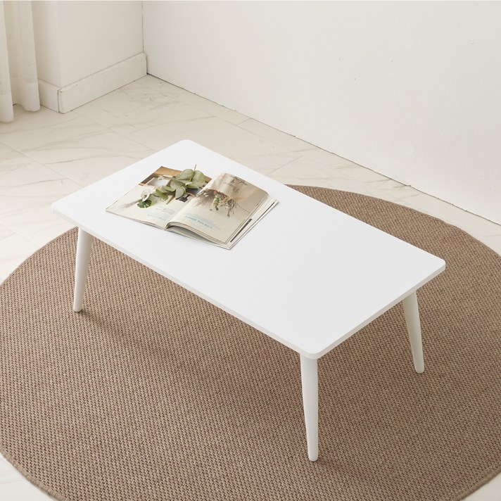 조은세상 라미스 테이블W 900 x 480 mm, 화이트