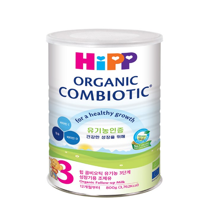 힙 유기농 콤비오틱 분유 3단계, 800g, 1개