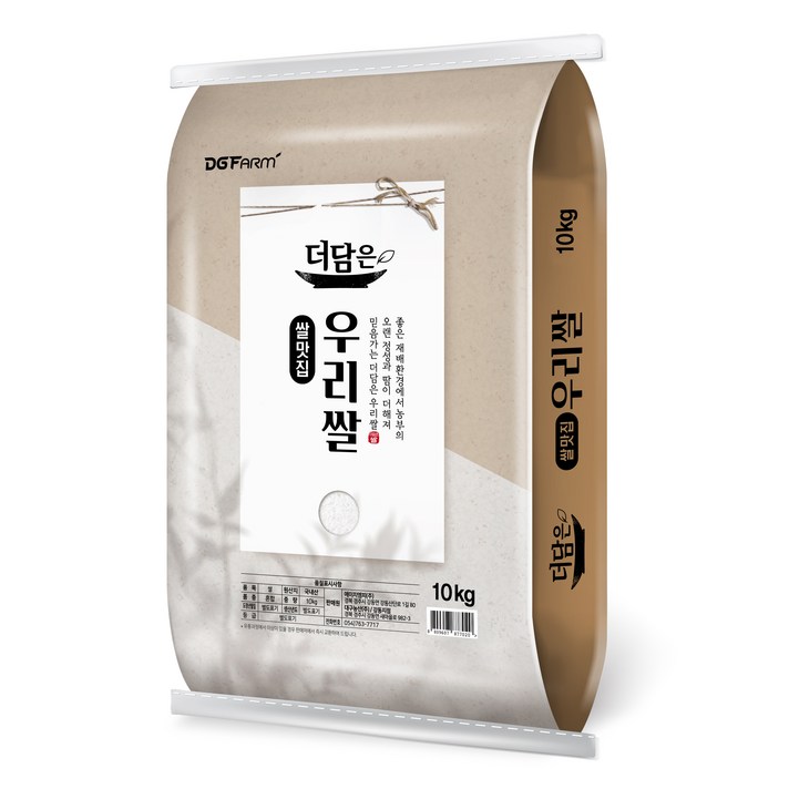 더담은 우리쌀, 10kg, 1개