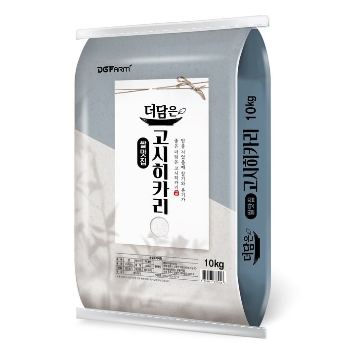 더담은 우리쌀 고시히카리, 10kg, 1개