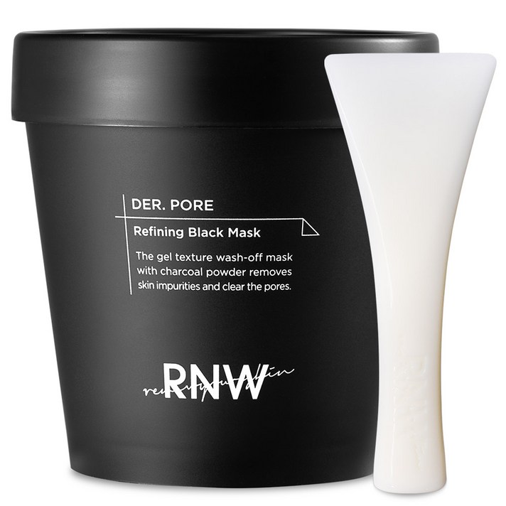 RNW 더 포어 리파이닝 블랙 모공 케어 마스크 200ml, 1개