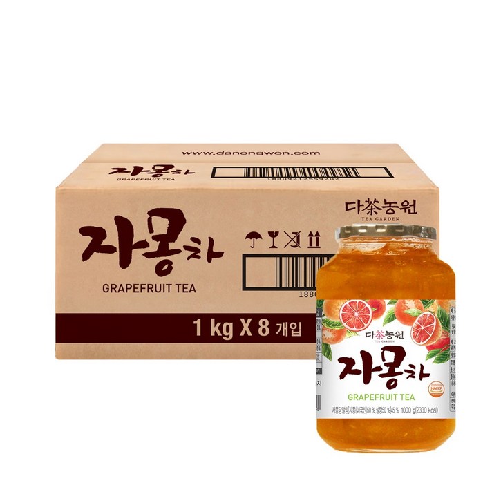 다농원 자몽차, 1kg, 8개