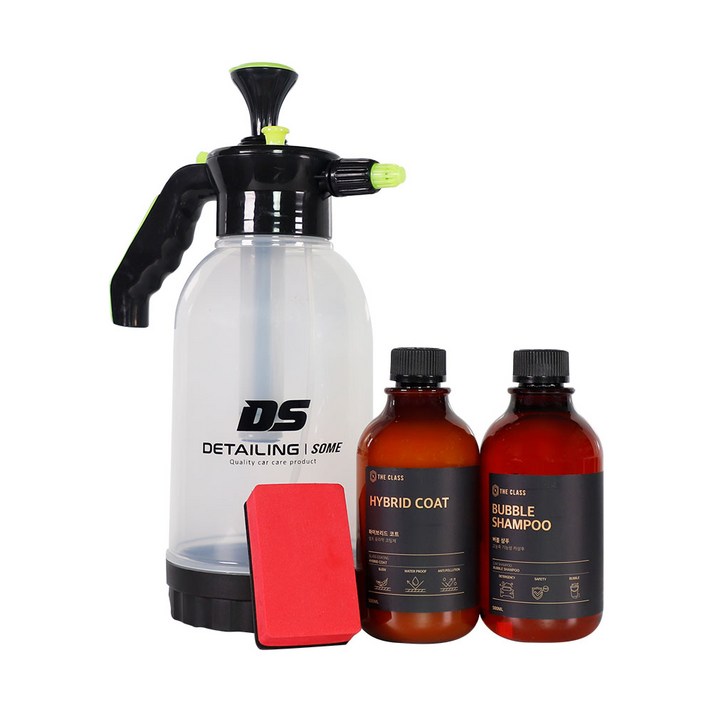 더클래스 새차 만들기 세차용품 4종 패키지, 1세트