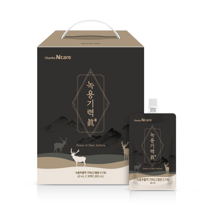 천호엔케어 녹용기력진 60ml x 30p, 1개, 1800ml