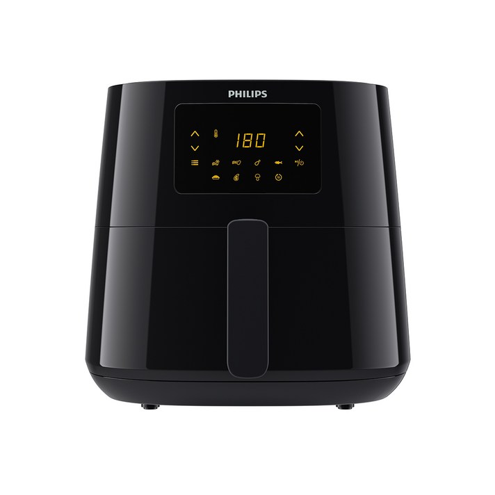 필립스 에센셜 디지털 대용량 에어프라이어, HD9270 / 90, 블랙