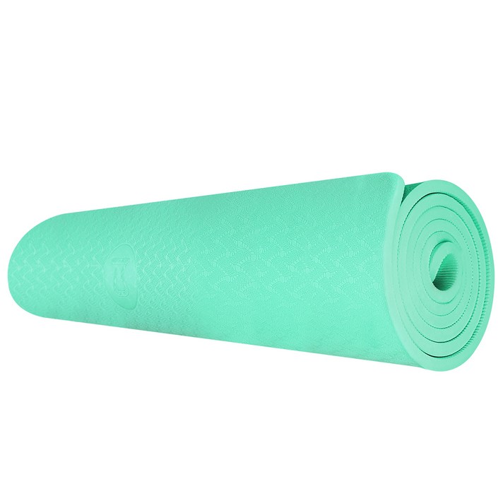 비핏 TPE 10mm 요가 운동 필라테스매트, 크림민트