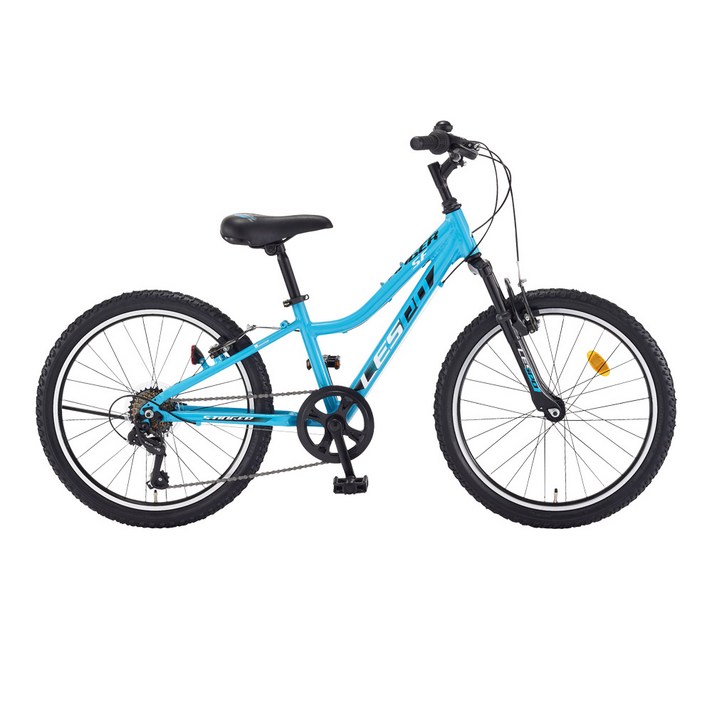 레스포 스팅거 SF 7단 MTB 자전거, 네온블루, 150cm